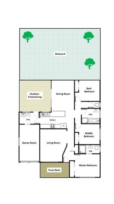 Tide 'n' Seek: Family House With Games Holiday home